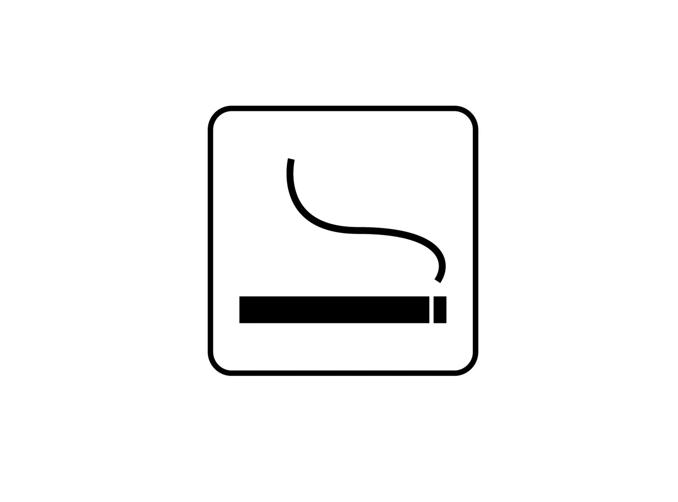 喫煙スペースイメージイラスト